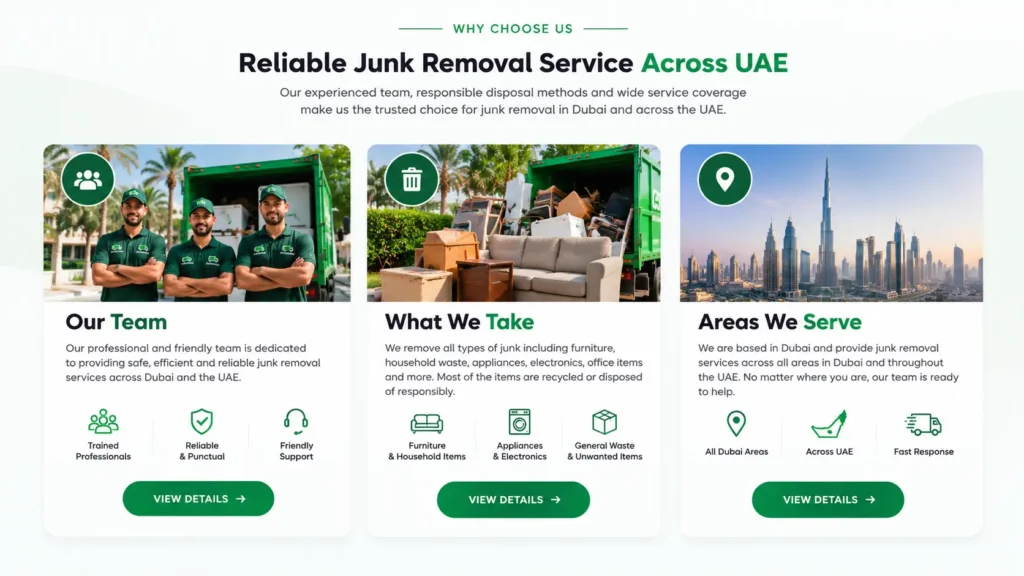 Reliable Junk Removal Across UAE
